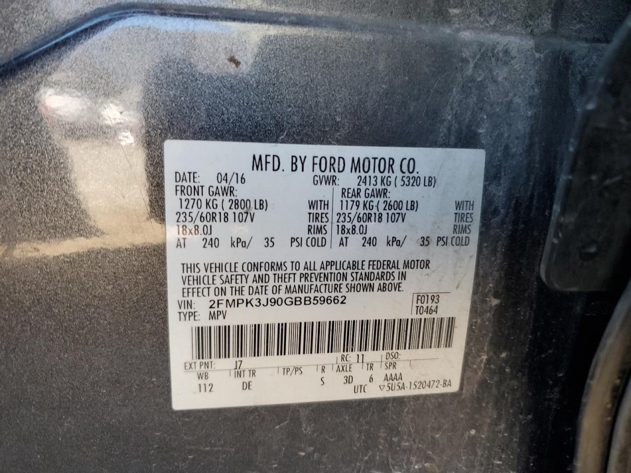 2016 Ford Edge - Image 14
