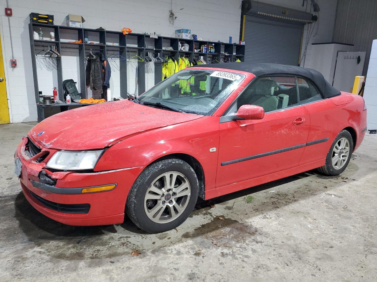 2007 Saab 9-3 2.0T на продаже в Candia, NH - Front End