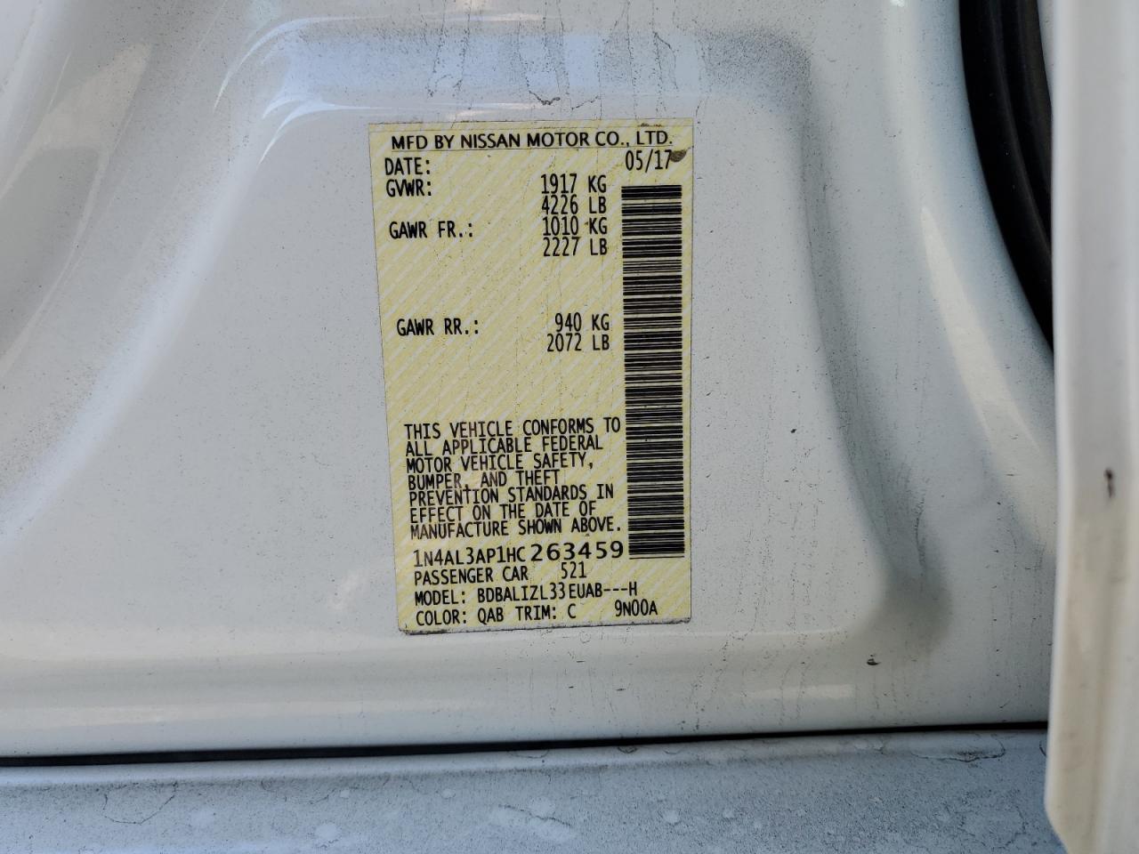 2017 Nissan Altima - Image 12