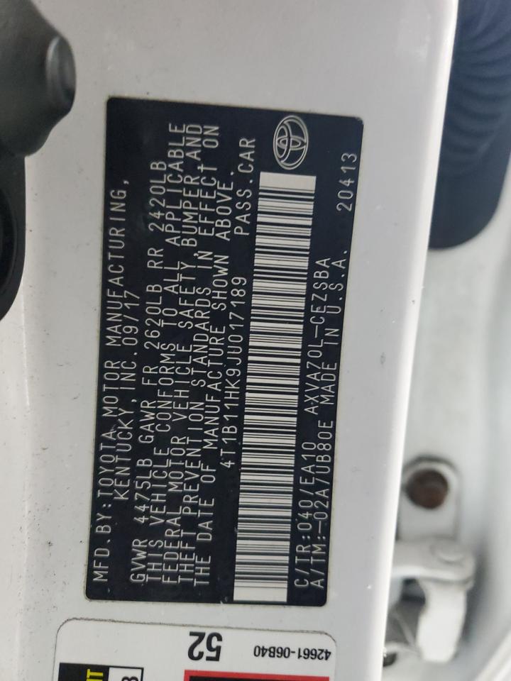 2018 Toyota Camry - Image 12