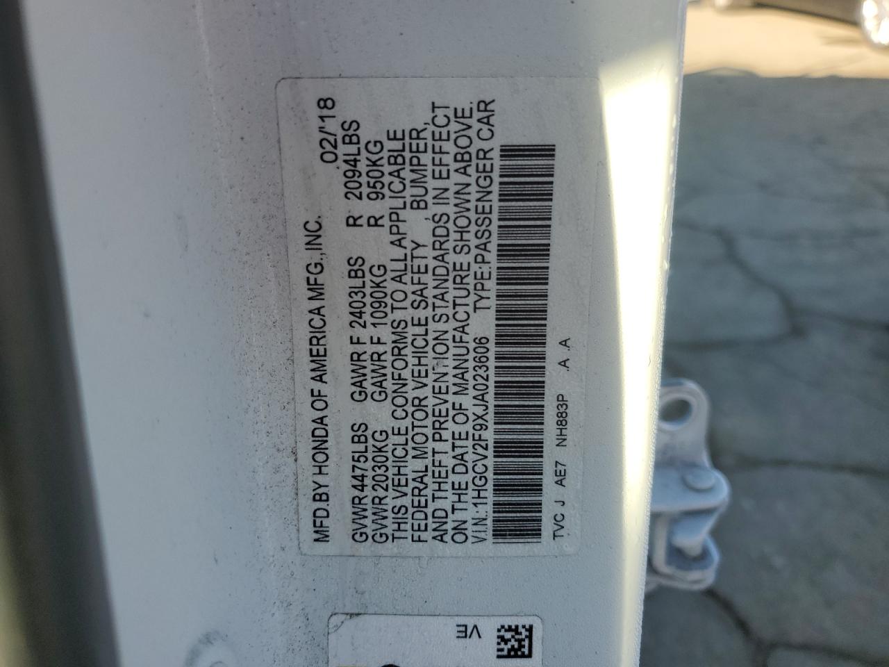 2018 Honda Accord - Image 13