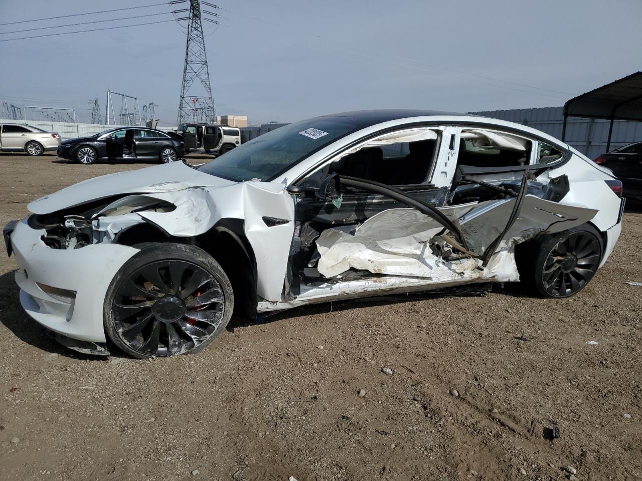 2023 Tesla Model 3 en Venta en Adelanto, CA - All Over