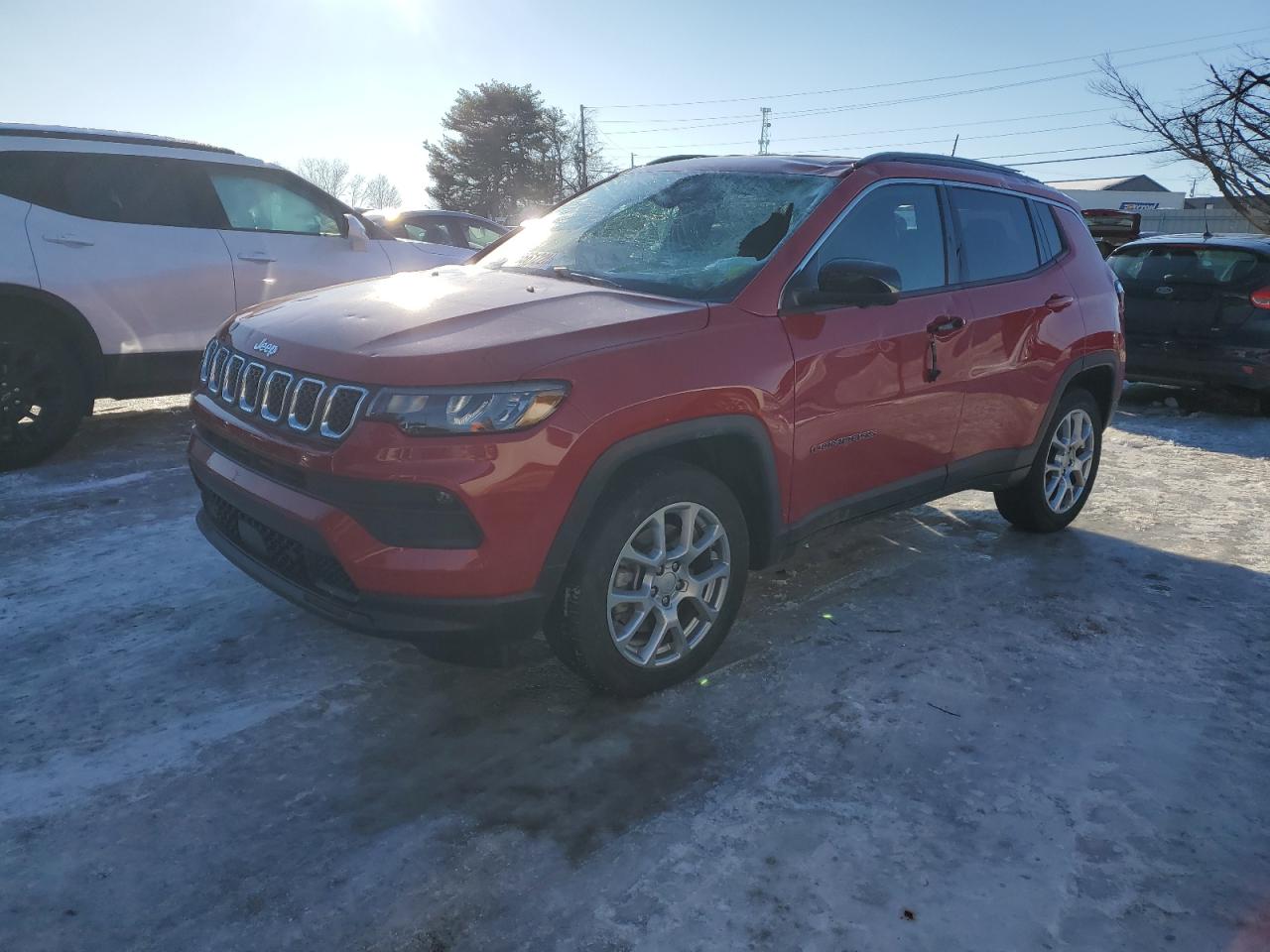 2023 Jeep Compass Latitude Lux للبيع في Lexington، KY - Front End