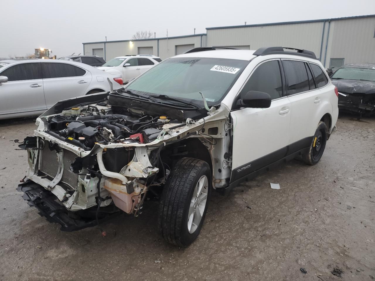 2014 Subaru Outback 2.5I zu verkaufen in Kansas City, KS - Front End