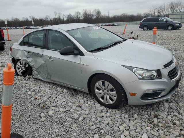  CHEVROLET CRUZE 2015 Srebrny