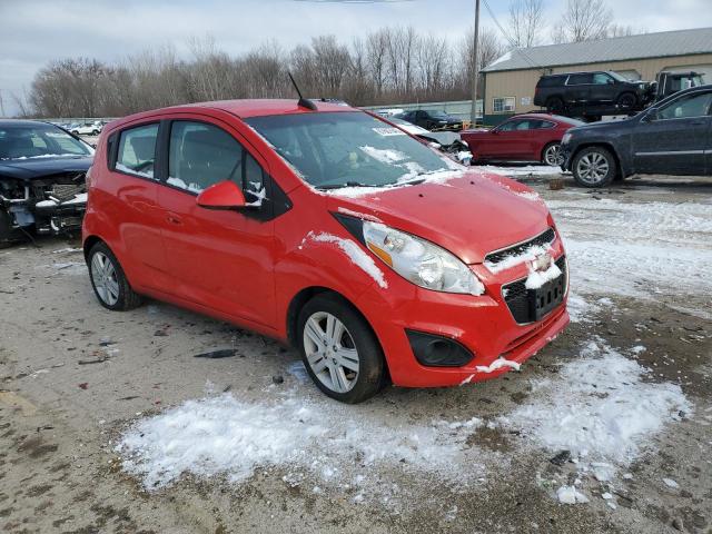 Hatchbacks CHEVROLET SPARK 2015 Czerwony