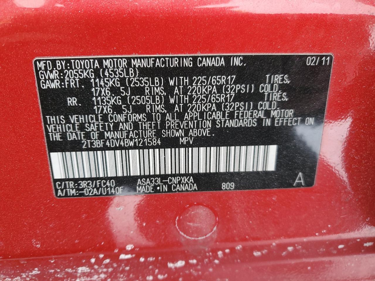 2011 Toyota RAV 4 - Image 13