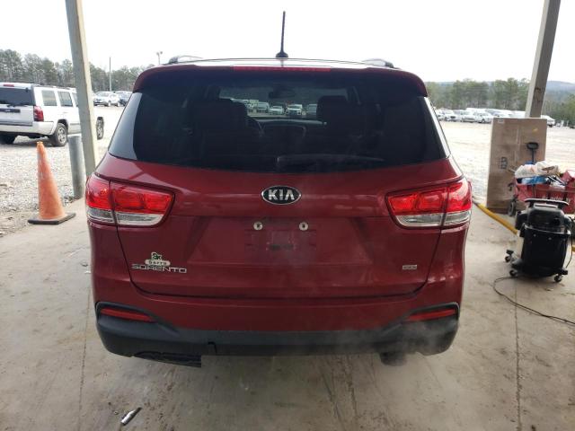  KIA SORENTO 2017 Червоний