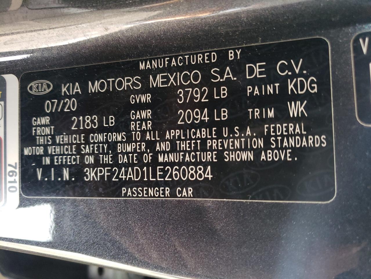 2020 Kia Forte - Image 13