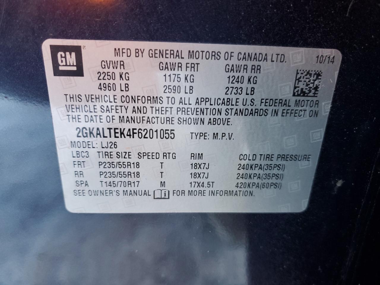 2015 GMC Terrain - Image 13