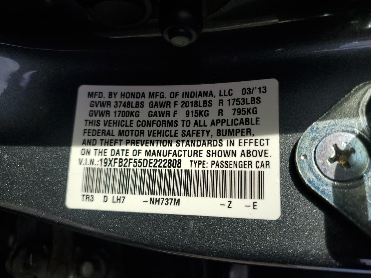 2013 Honda Civic - Image 12