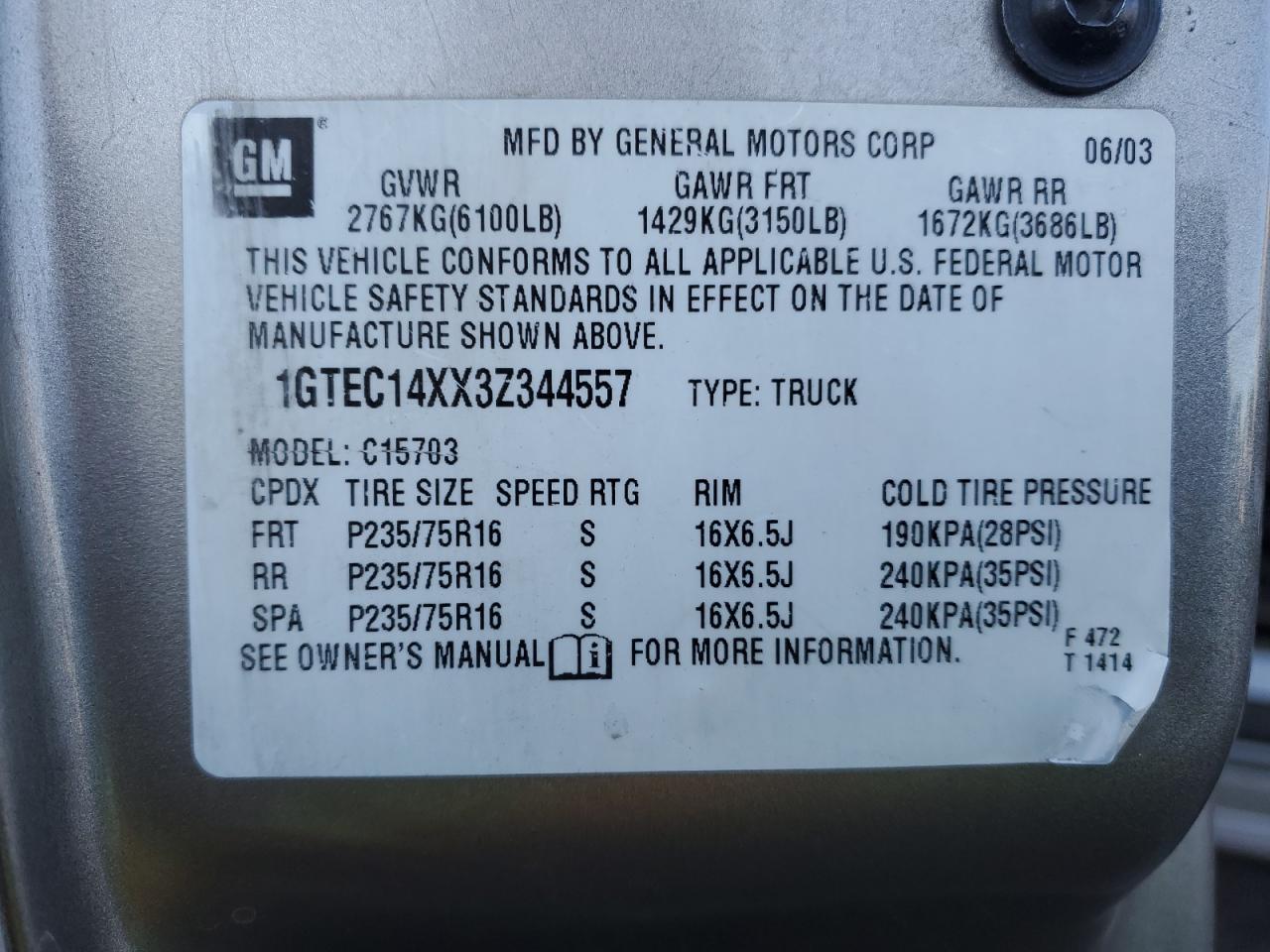 2003 GMC Sierra - Image 12