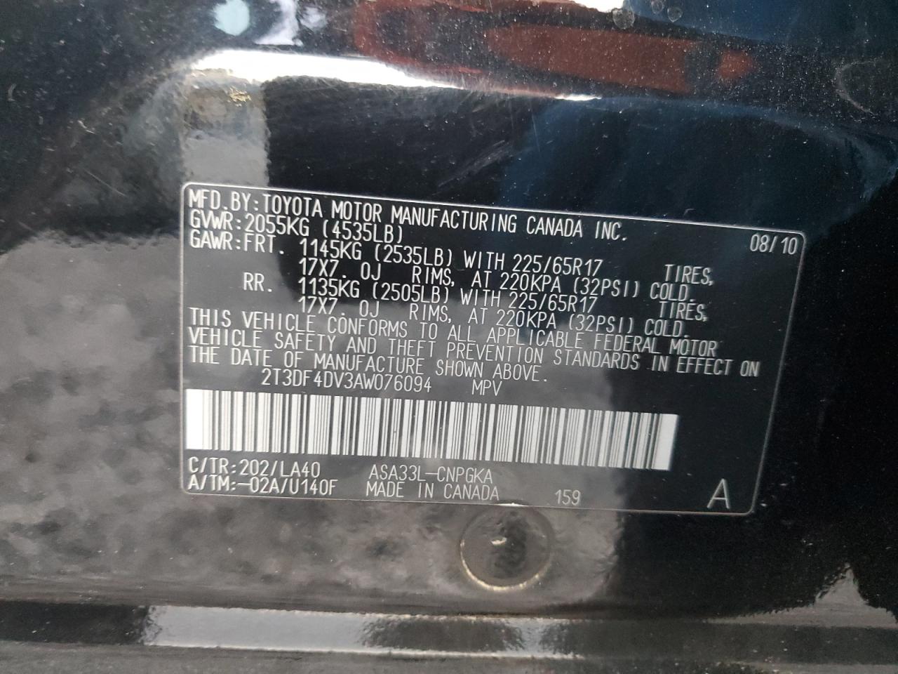 2010 Toyota RAV 4 - Image 13