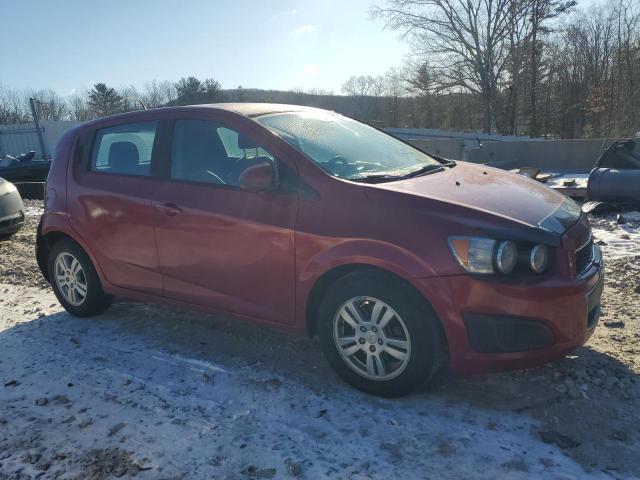  CHEVROLET SONIC 2012 Czerwony
