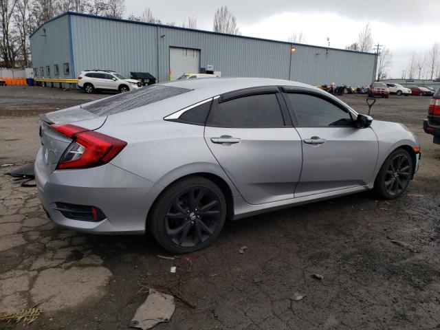  HONDA CIVIC 2019 Сріблястий