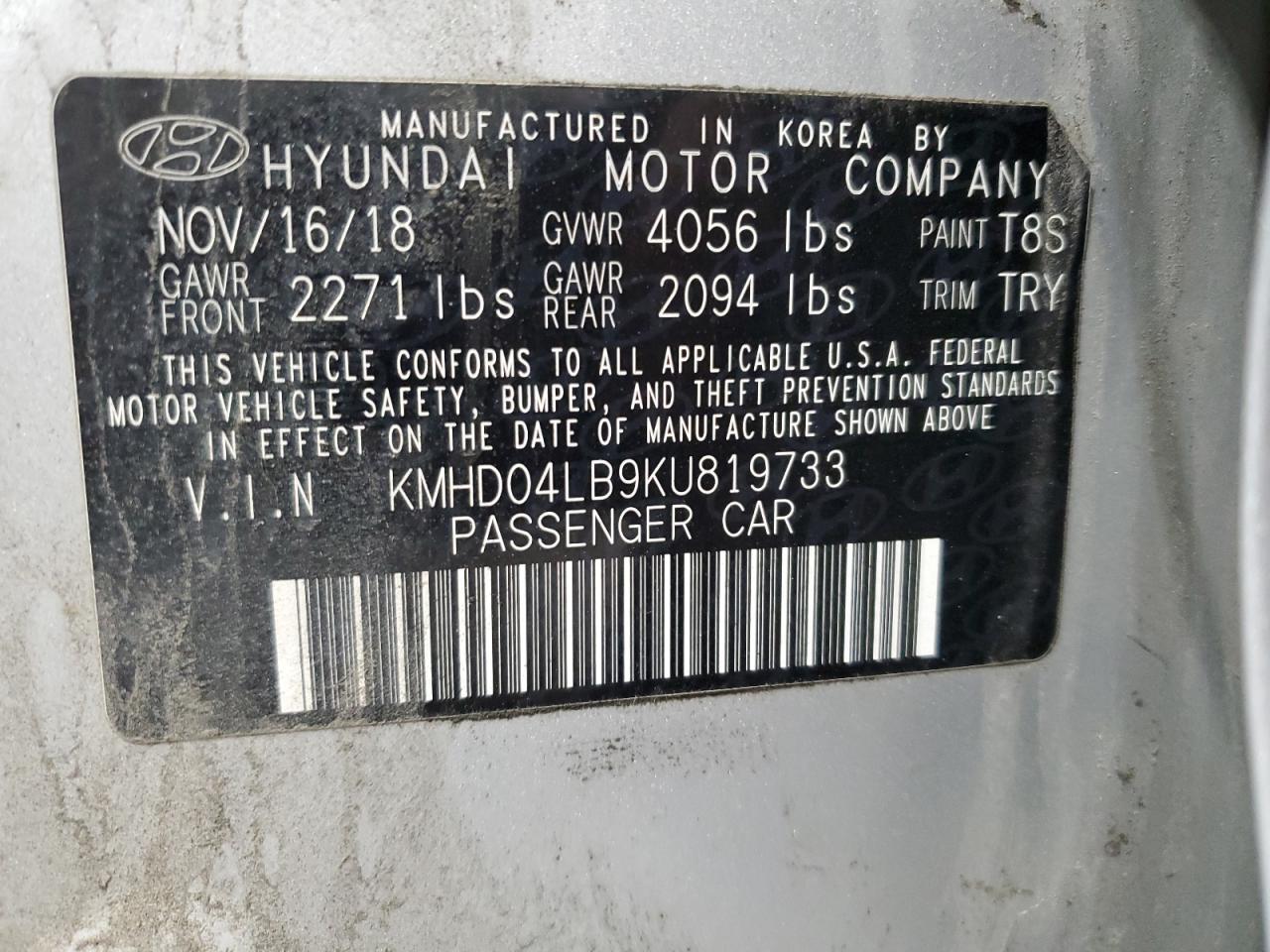 2019 Hyundai Elantra - Image 14