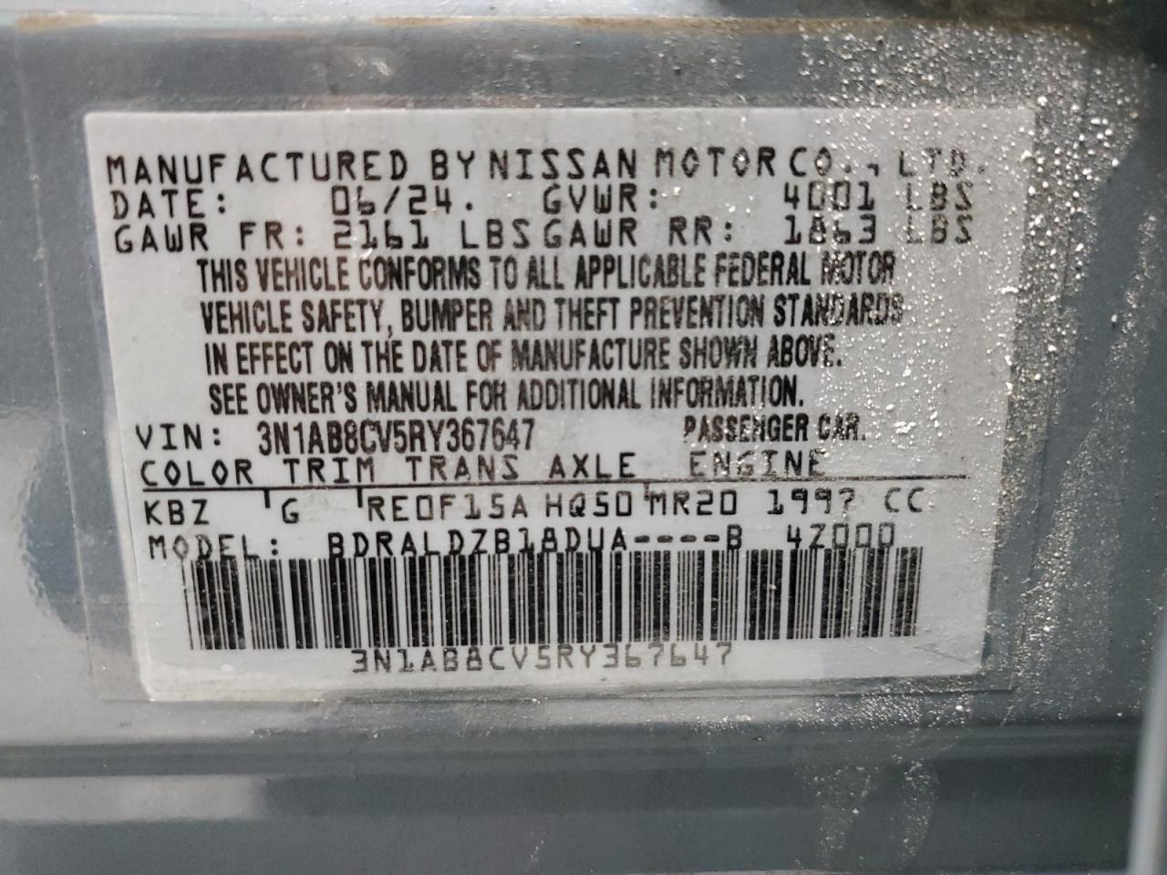 2024 Nissan Sentra - Image 13