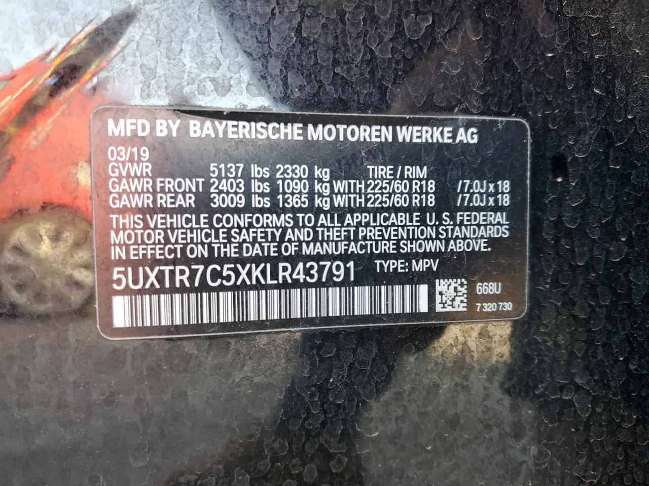 2019 BMW X3 - Image 13