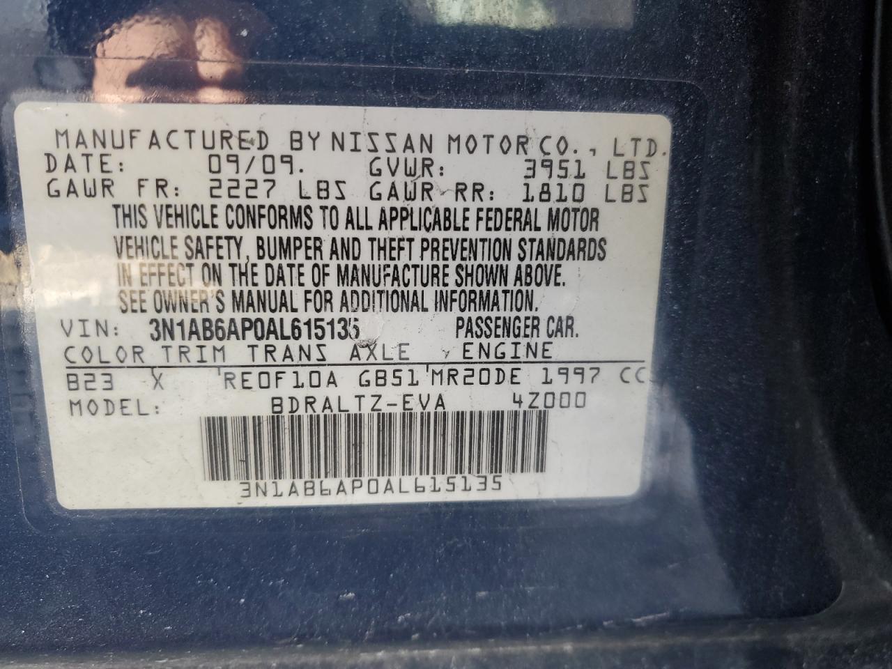 2010 Nissan Sentra - Image 12