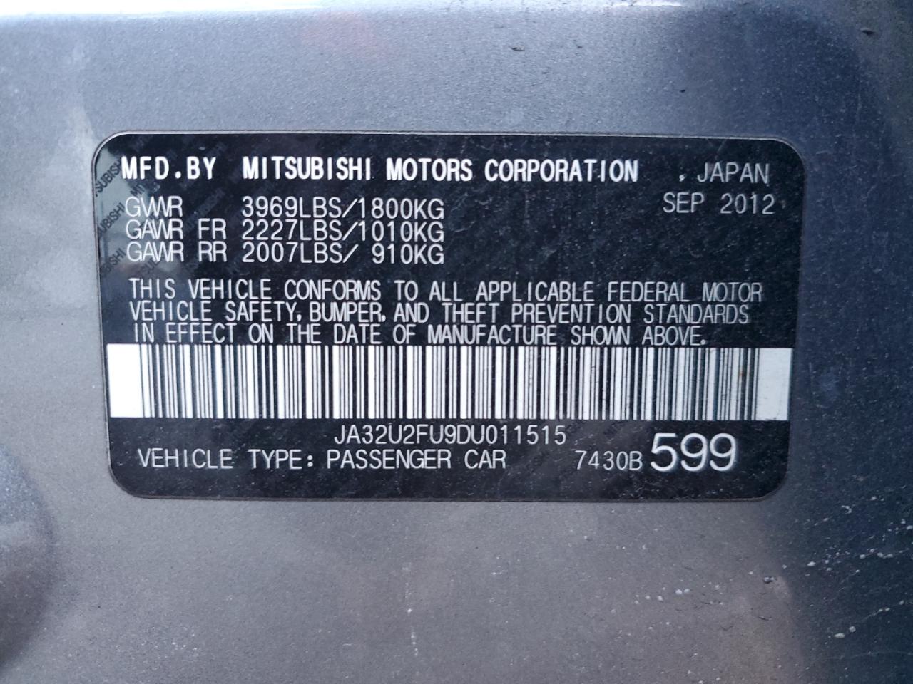 2013 Mitsubishi Lancer - Image 14