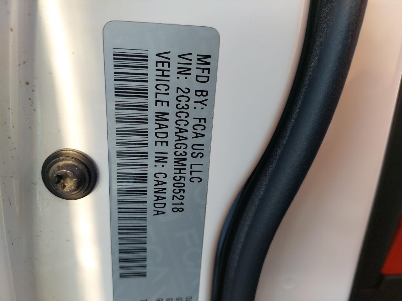 2C3CCAAG3MH505218 - 2021 Chrysler 300 - #87563805