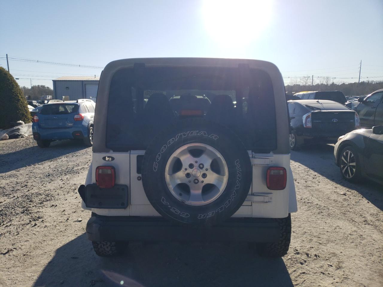 2002 Jeep Wrangler / Tj Sahara VIN: 1J4FA59SX2P729233 Lot: 86692204