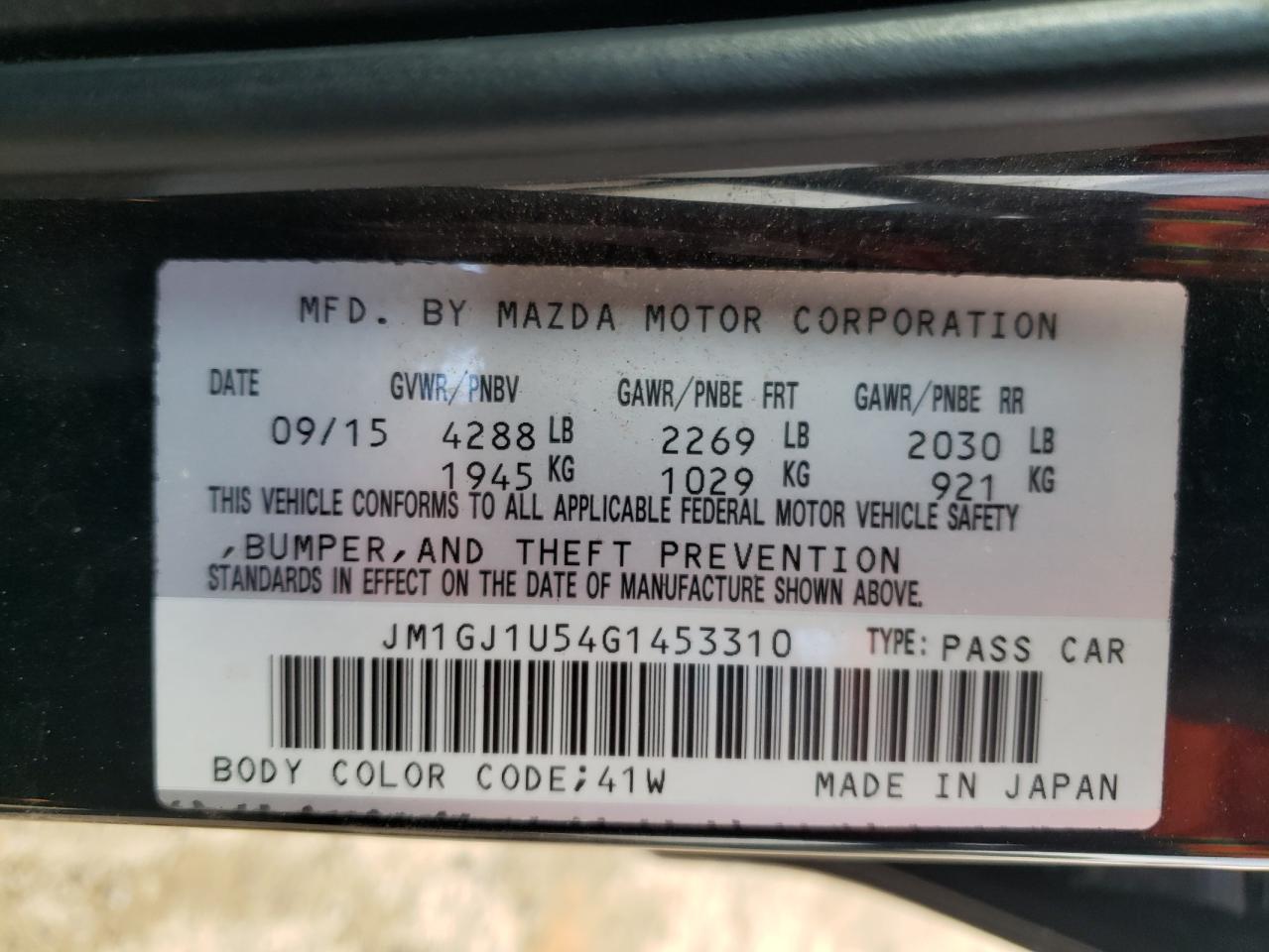 2016 Mazda 6 - Image 12