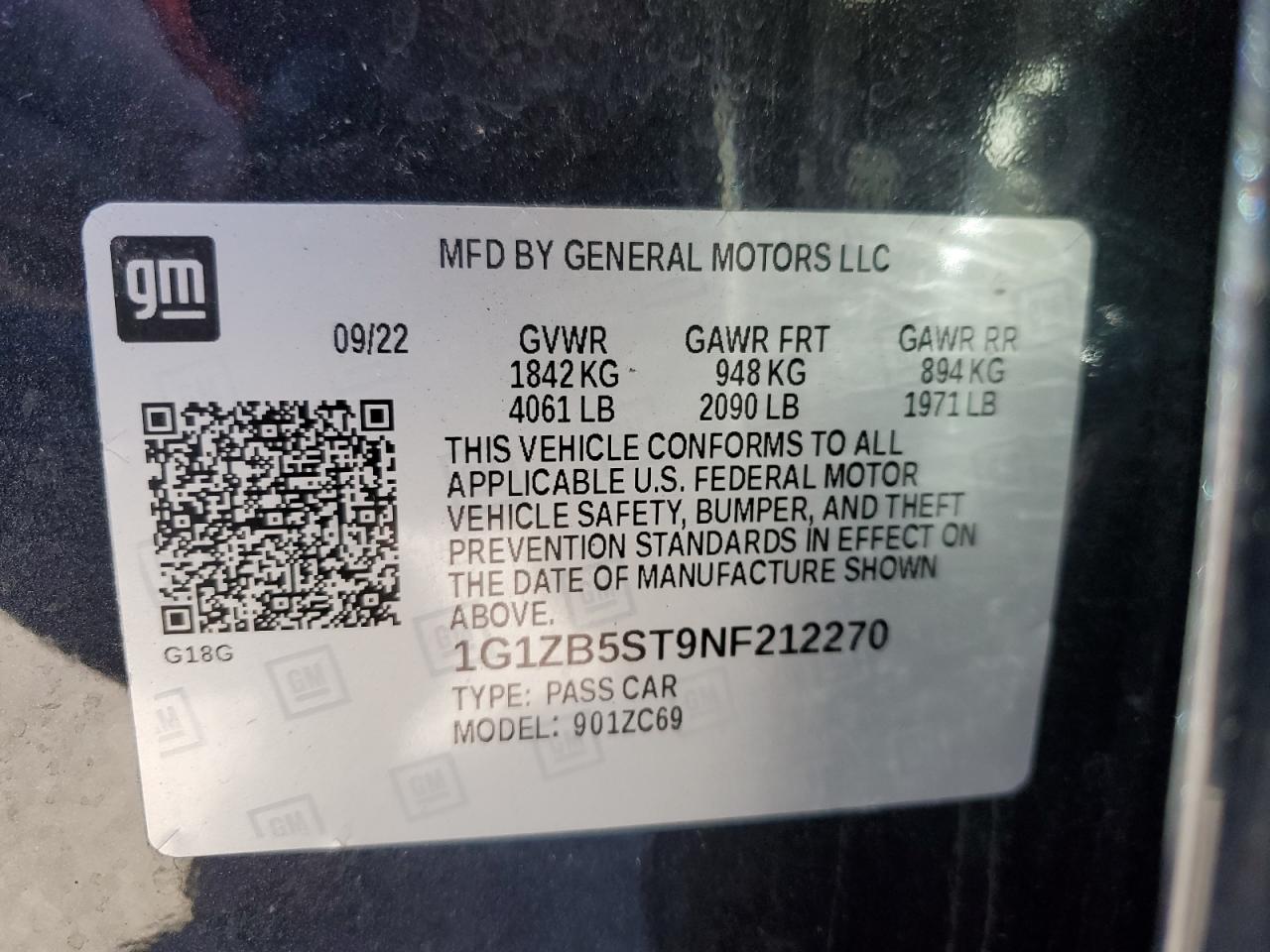 2022 Chevrolet Malibu - Image 12