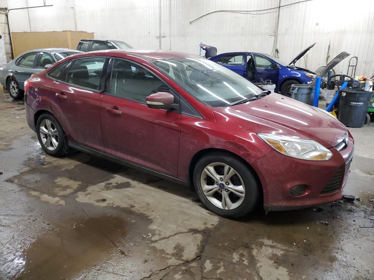 VIN 1FADP3F23EL118191 2014 FORD FOCUS no.4