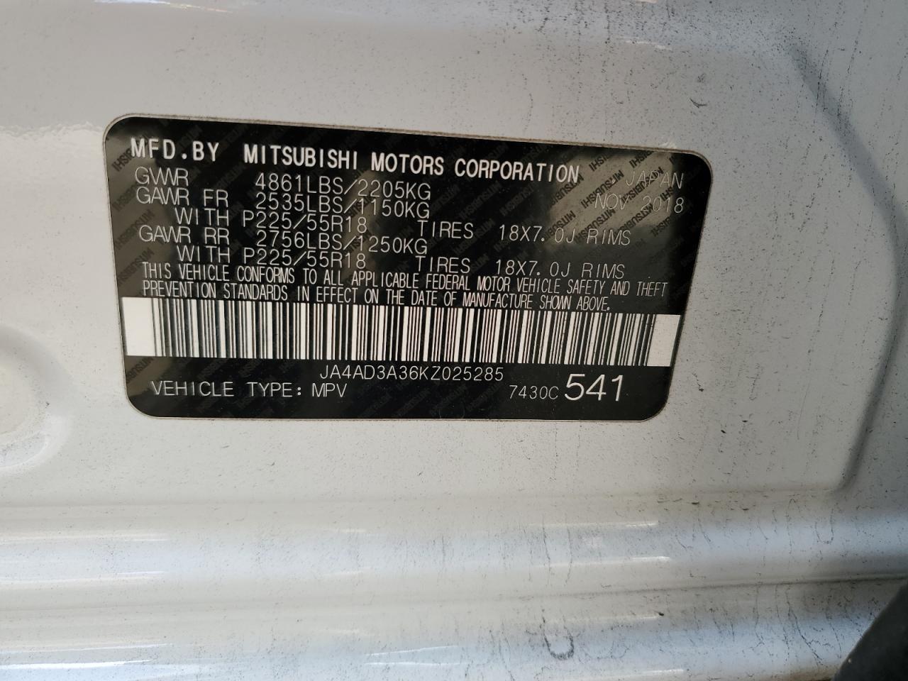 2019 Mitsubishi Outlander - Image 13