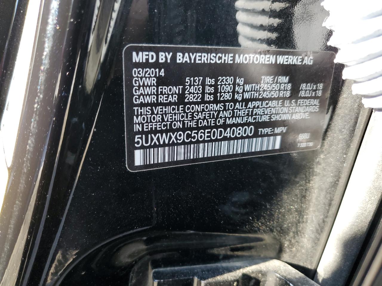2014 BMW X3 - Image 14
