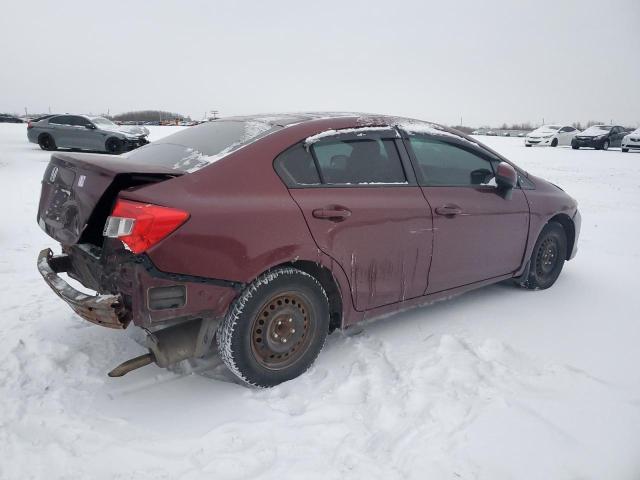  HONDA CIVIC 2012 Maroon