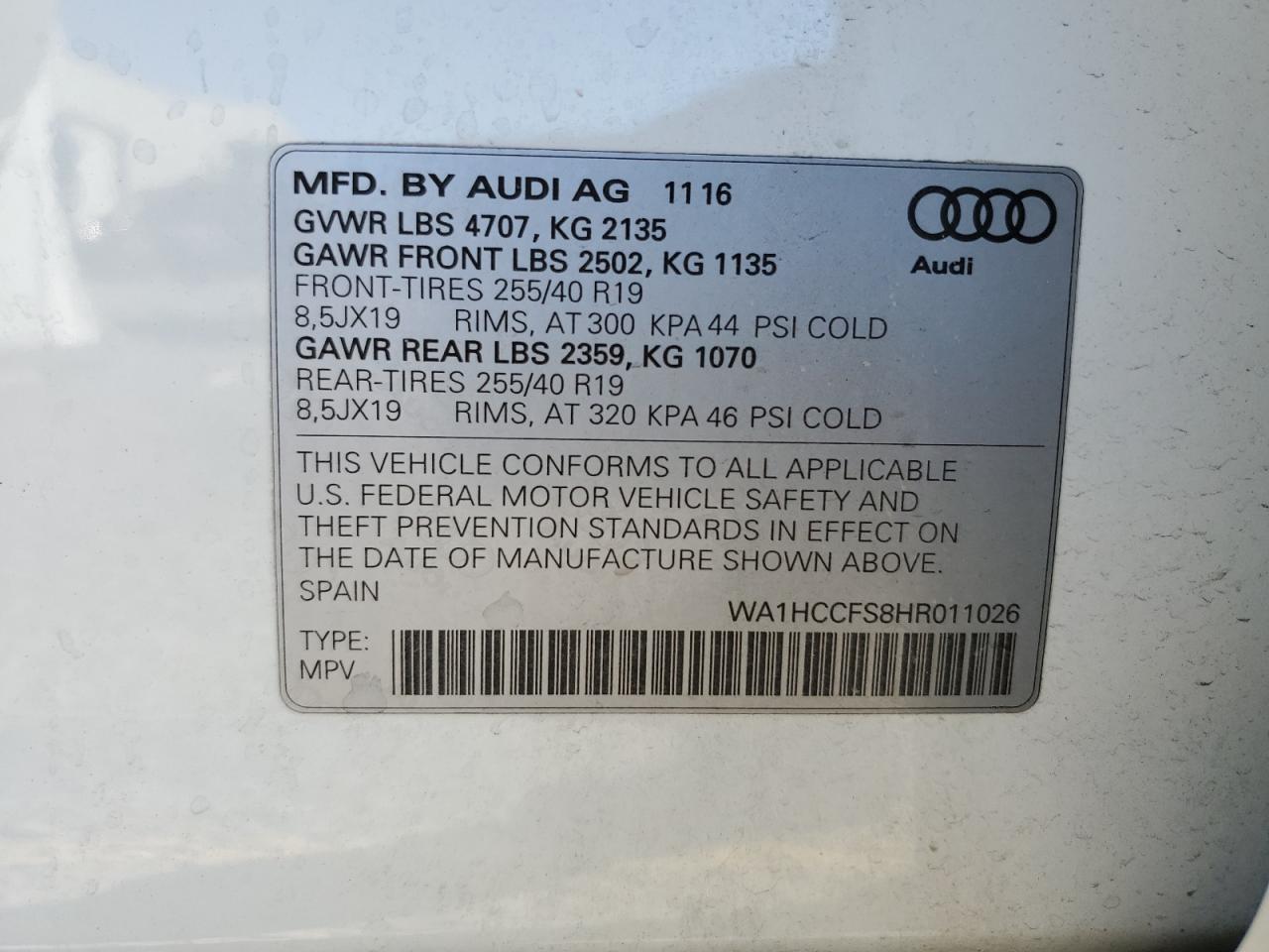 2017 Audi Q3 - Image 16