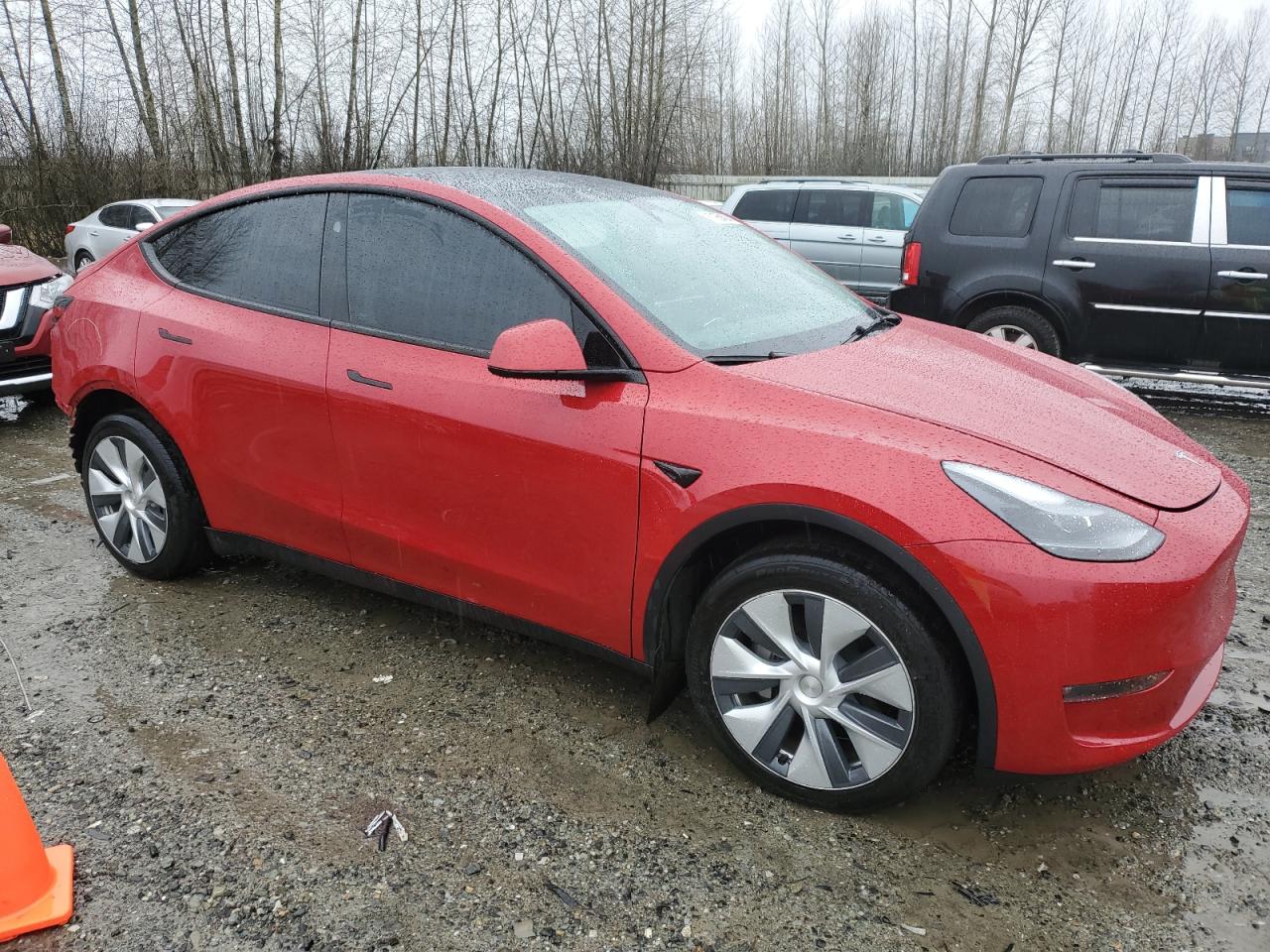 VIN 7SAYGDEE1PF866007 2023 TESLA MODEL Y no.4