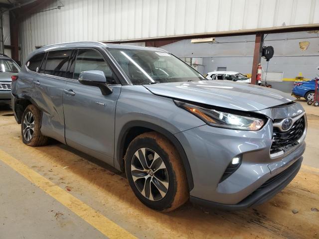  TOYOTA HIGHLANDER 2021 Blue