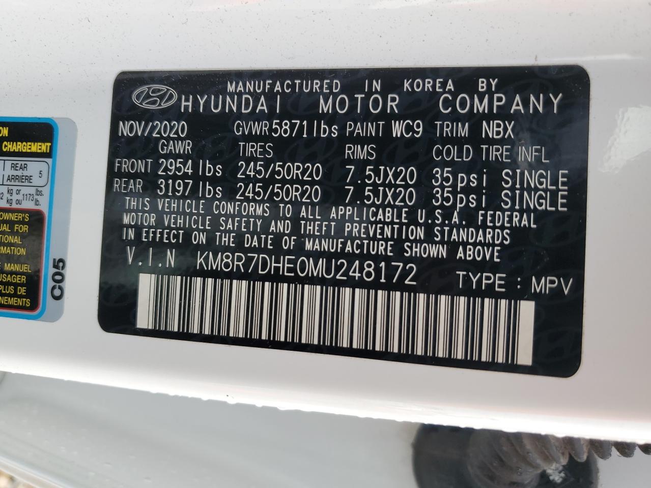 2021 Hyundai Palisade - Image 12