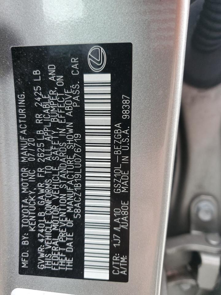 2020 Lexus ES - Image 13