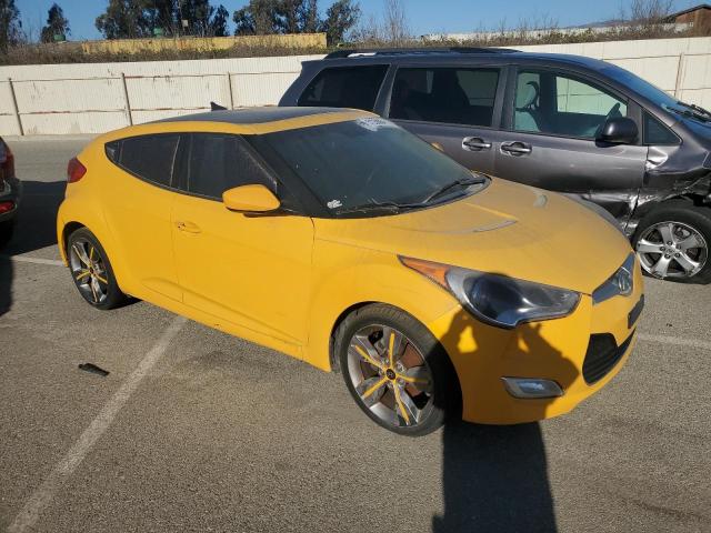 Купе HYUNDAI VELOSTER 2012 Желтый