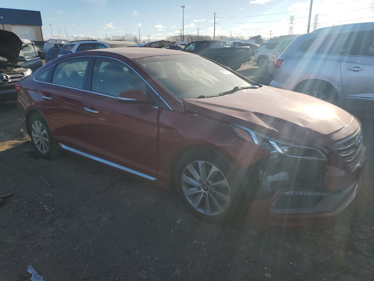 VIN 5NPE34AF9GH429318 2016 HYUNDAI SONATA no.4