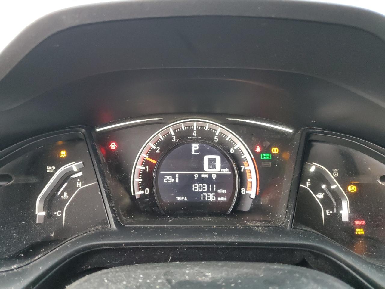 19XFC2F59GE057427 HONDA CIVIC 2016