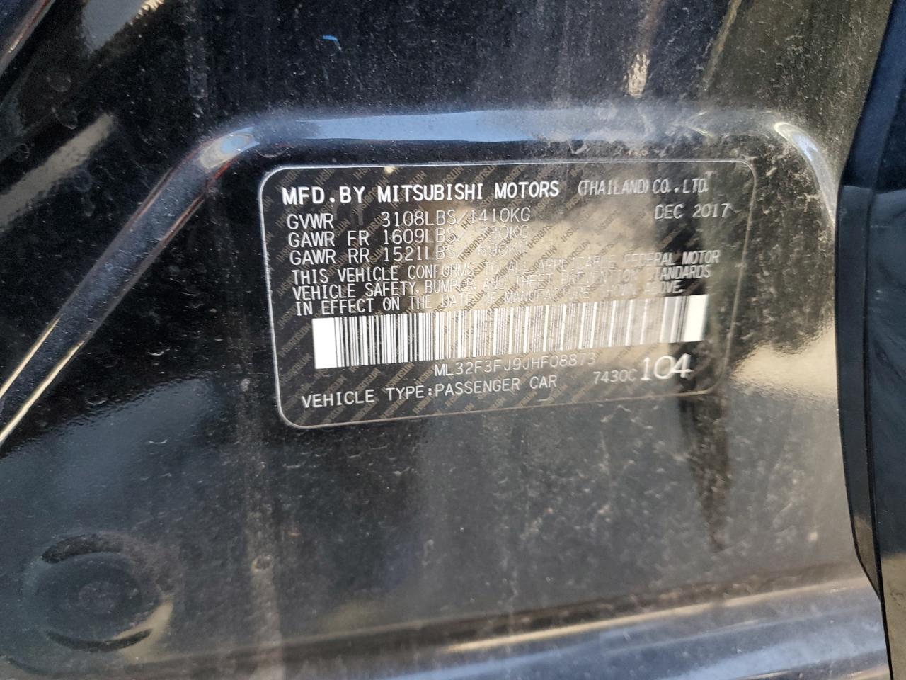 2018 Mitsubishi Mirage - Image 12