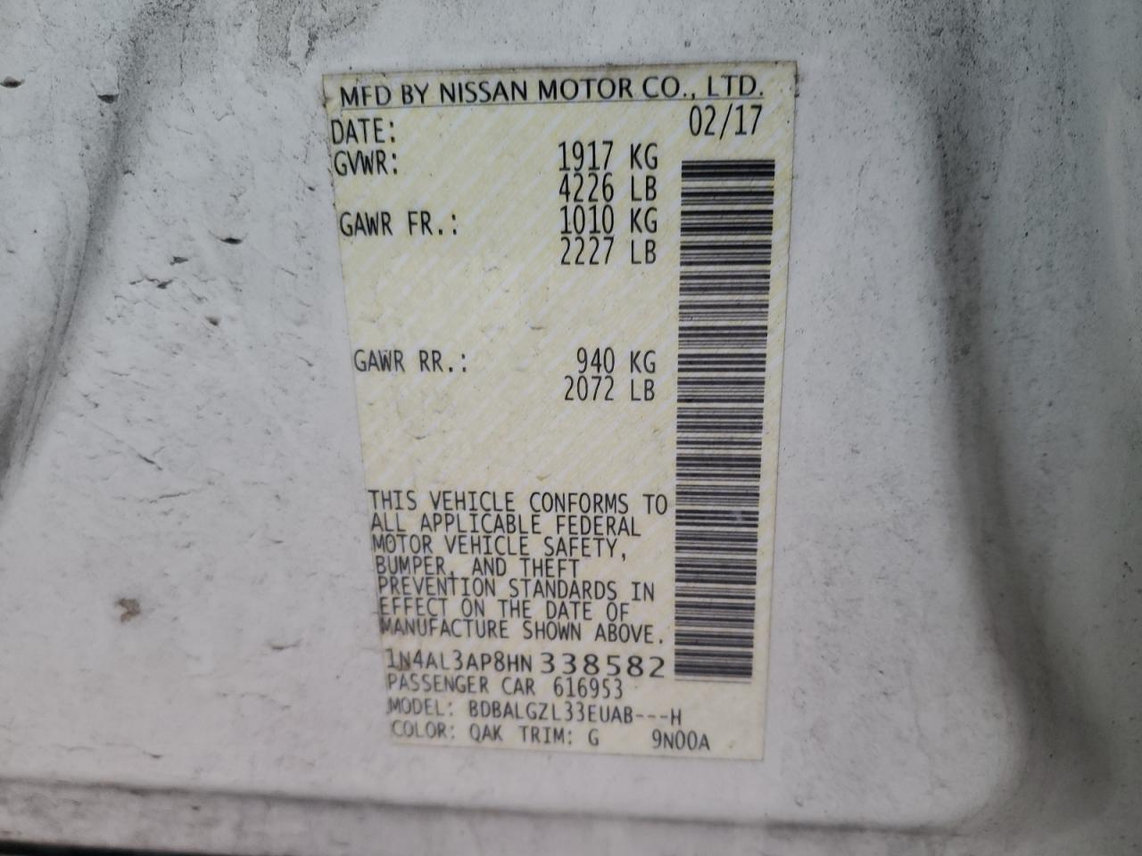 2017 Nissan Altima - Image 13