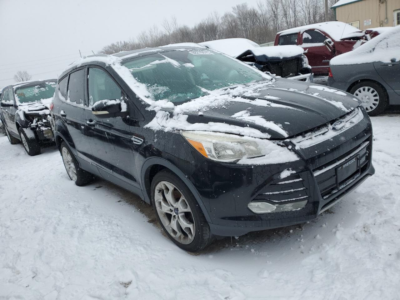 VIN 1FMCU0JX8EUA60424 2014 FORD ESCAPE no.4