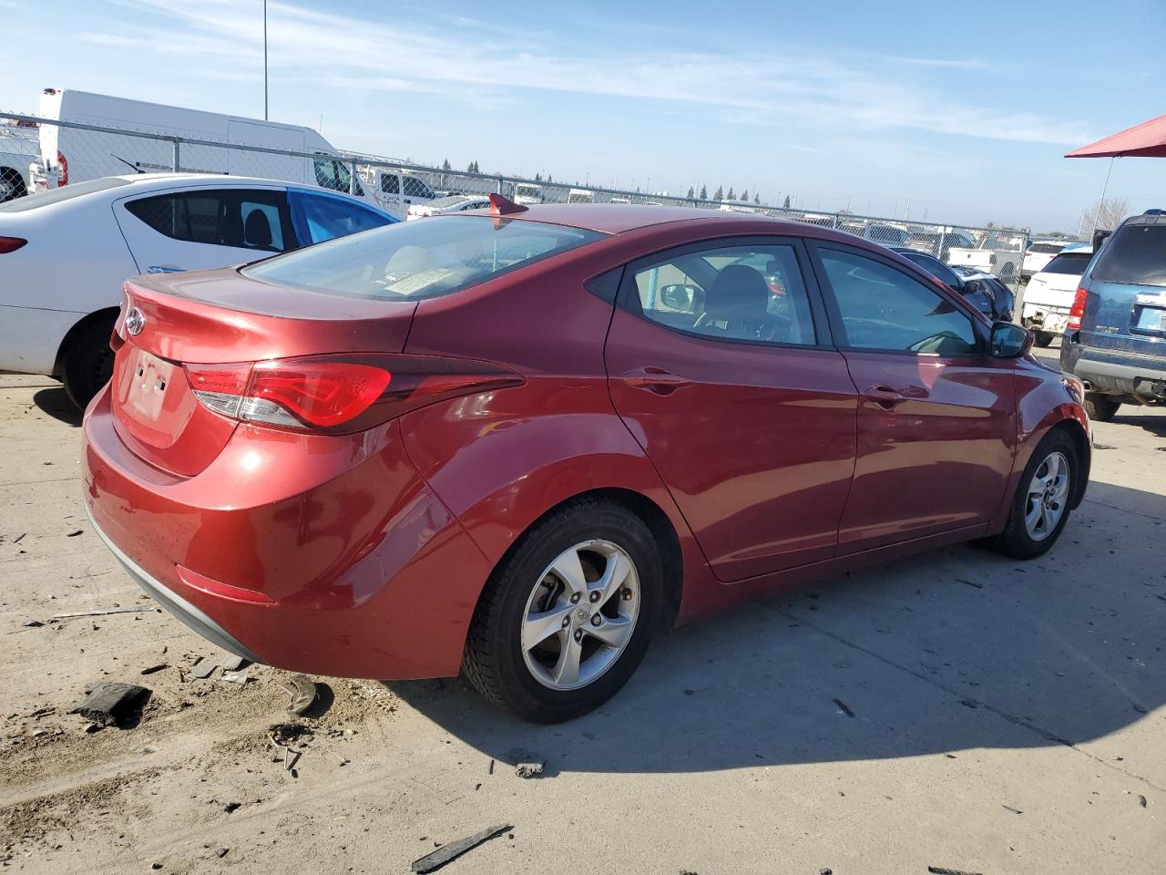 VIN 5NPDH4AE1EH540947 2014 HYUNDAI ELANTRA no.3