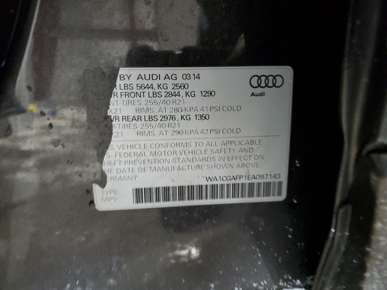 2014 Audi SQ5 - Image 13