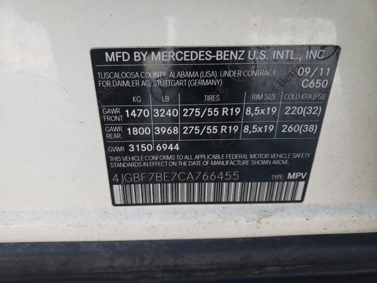 2012 Mercedes-Benz GL-klasse - Image 13