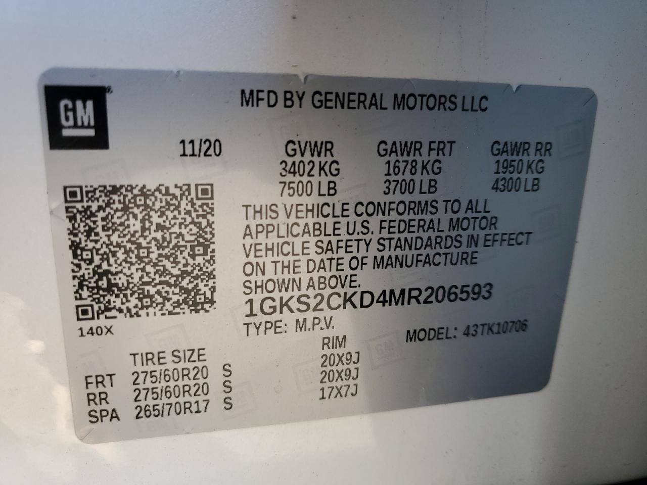 2021 GMC Yukon - Image 13