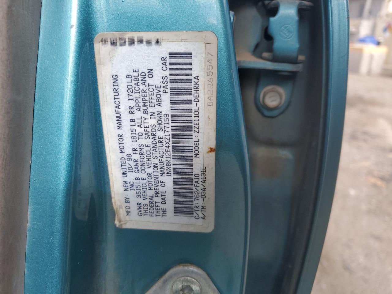 1999 Toyota Corolla - Image 14