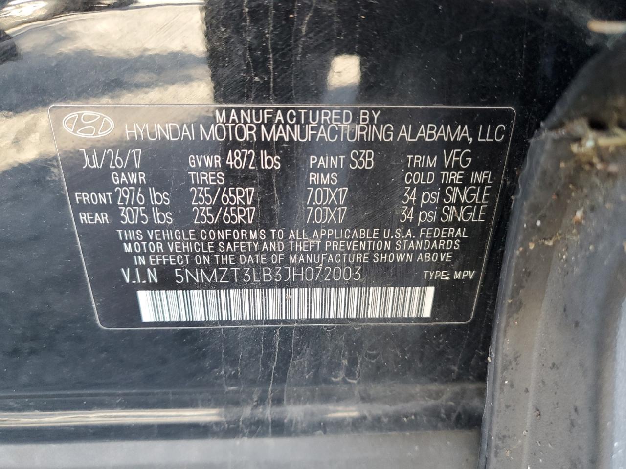 2018 Hyundai Santa Fe - Image 13