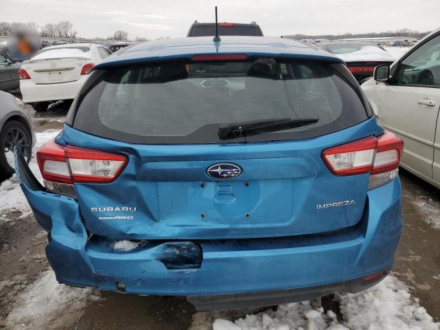  SUBARU IMPREZA 2018 Синий